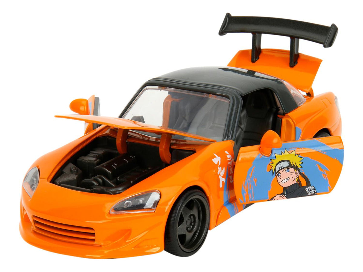Voiture et figurine Naruto