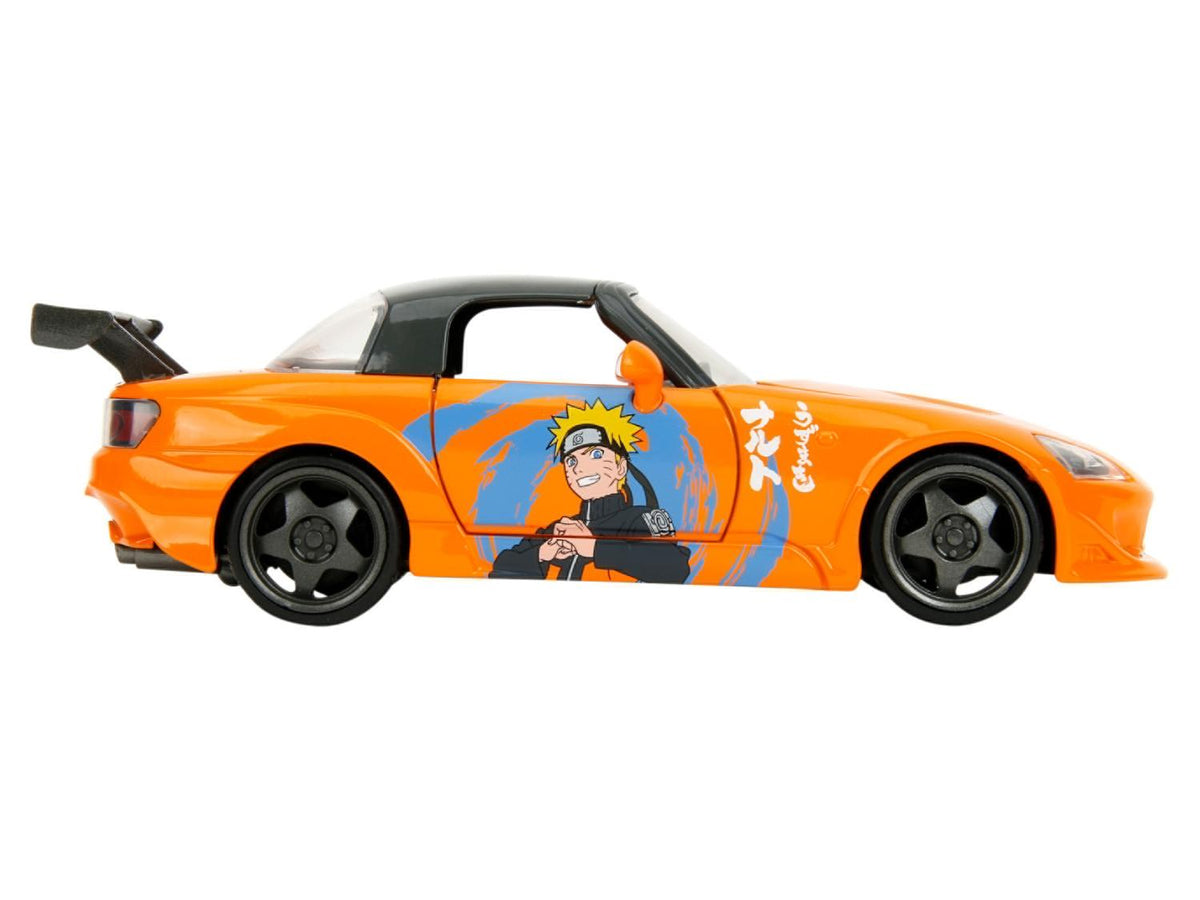 Voiture et figurine Naruto