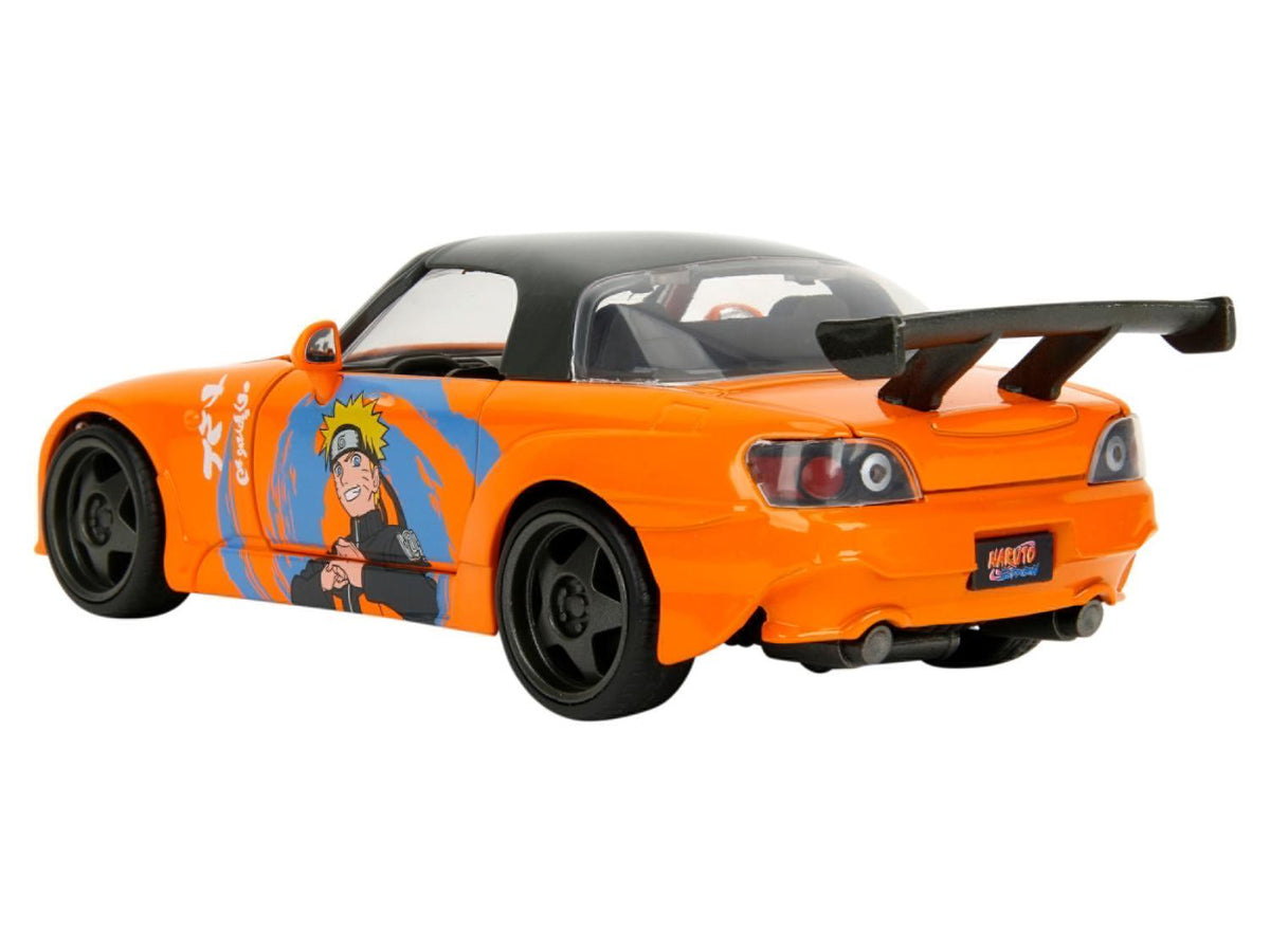 Voiture et figurine Naruto