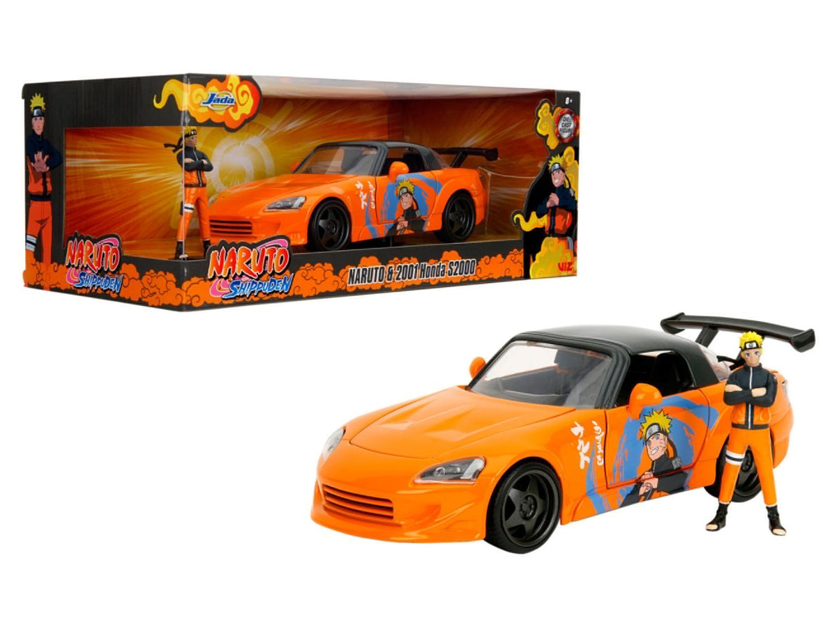 Voiture et figurine Naruto