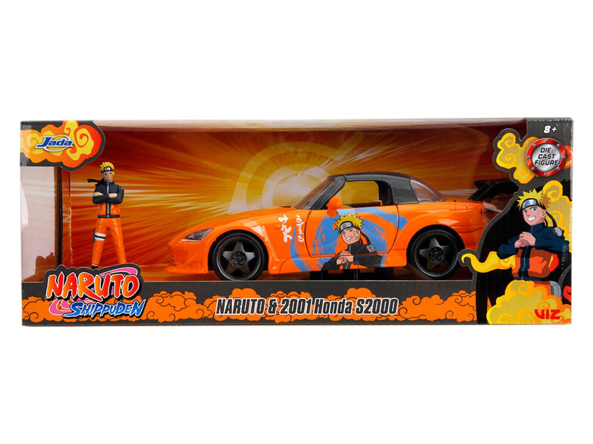 Voiture et figurine Naruto