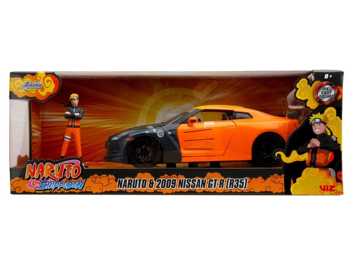 Voiture et figurine Naruto