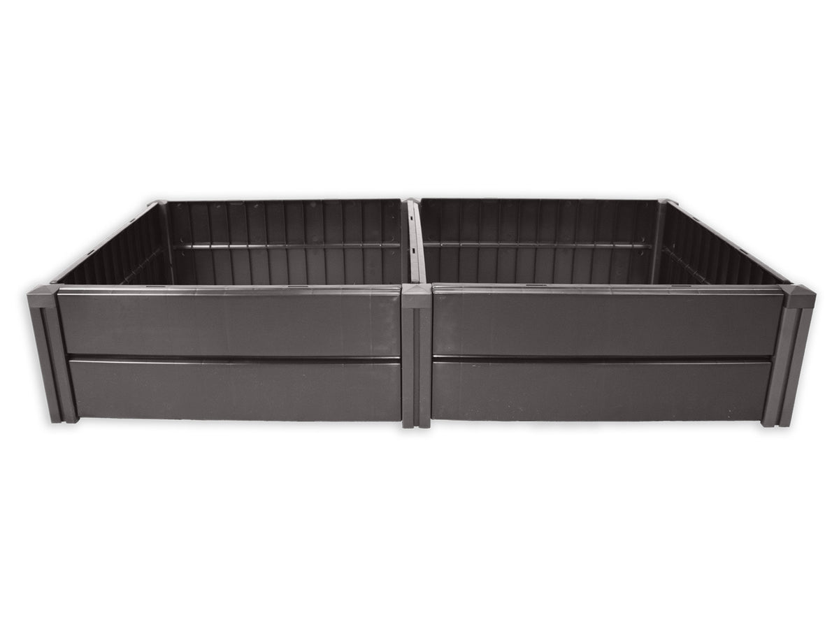 Carré potager surélevé Demeter, anthracite