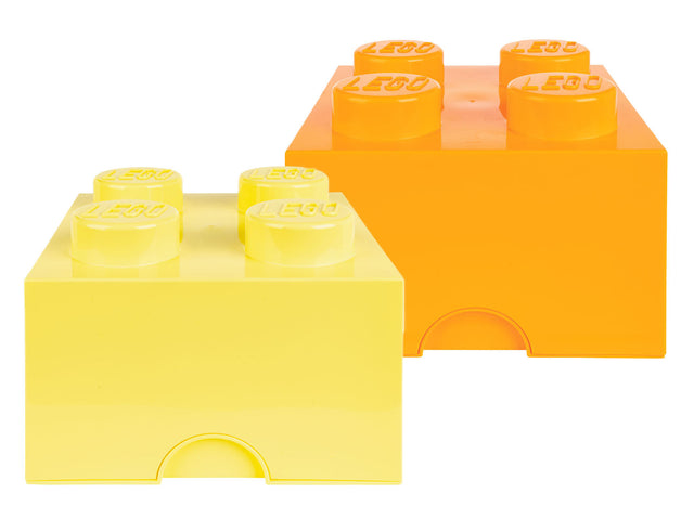 Lot de 2 briques de rangement empilables