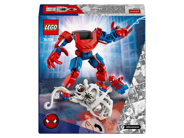 76308 L'armure robot de Spider-Man contre Anti-Venom