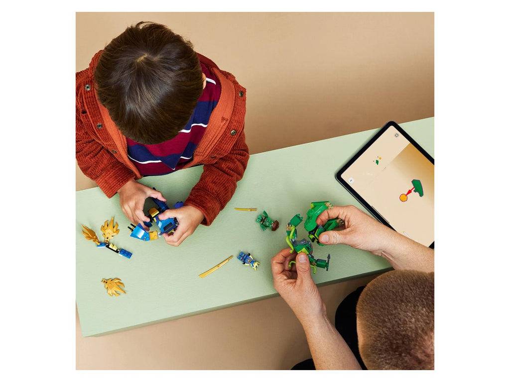 71853 Le combat du robot dragon de Jay