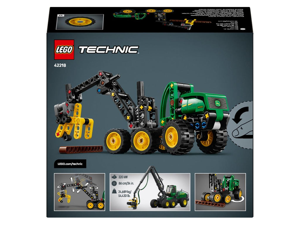 42218 John Deere Abatteuse sur pneus