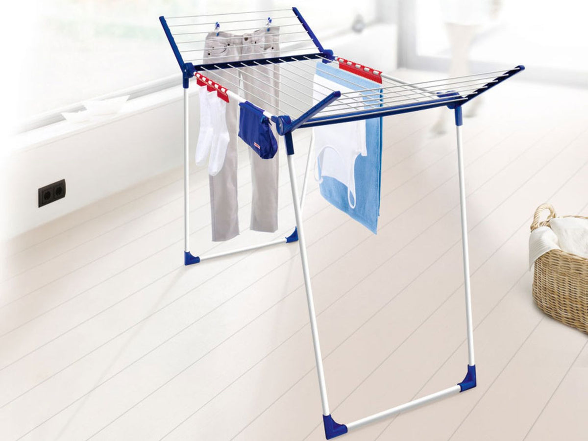 Séchoir à linge sur pieds Pegasus 180 Solid Plus, 18 m