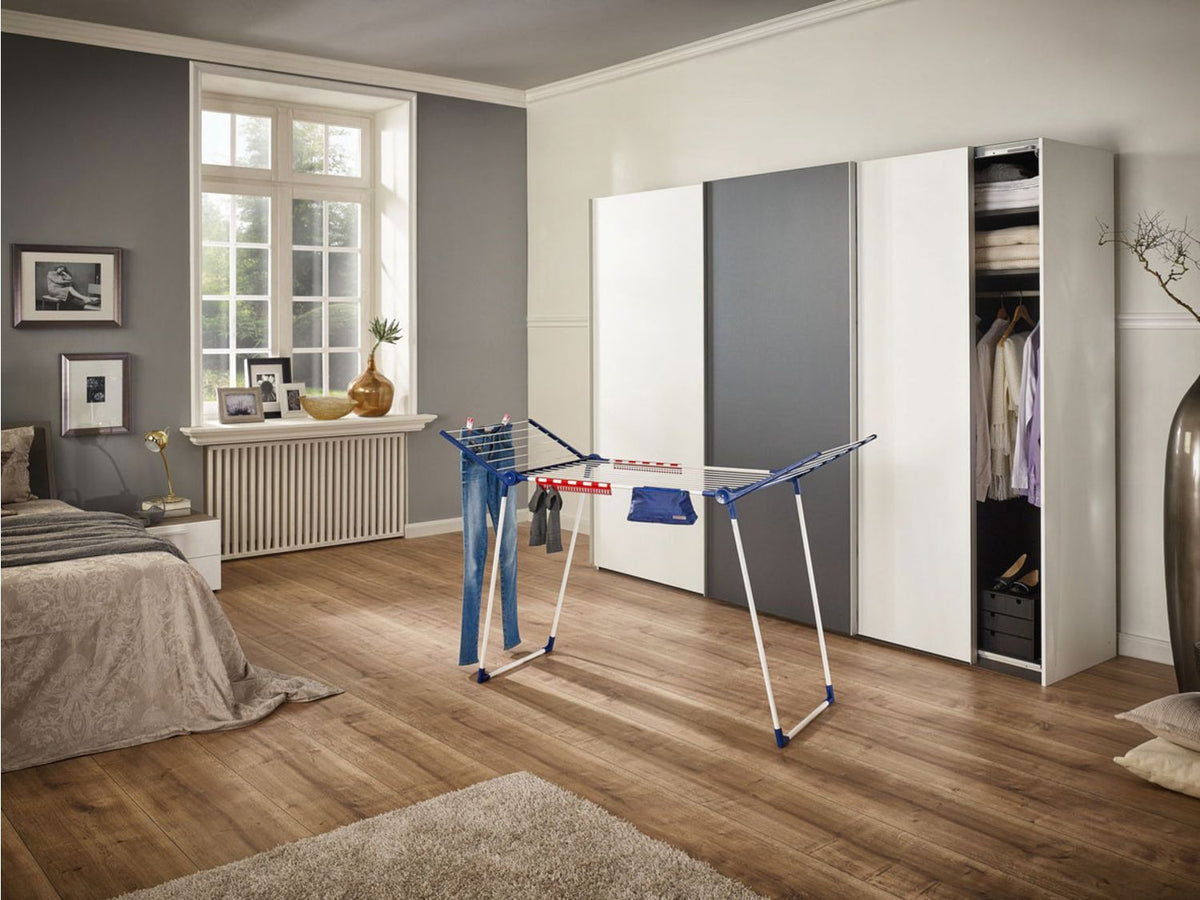 Séchoir à linge sur pieds Pegasus 180 Solid Plus, 18 m