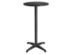 2 en 1 : Table de bistrot et mange-debout