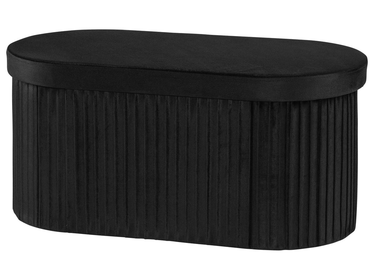 Banc en velours doux