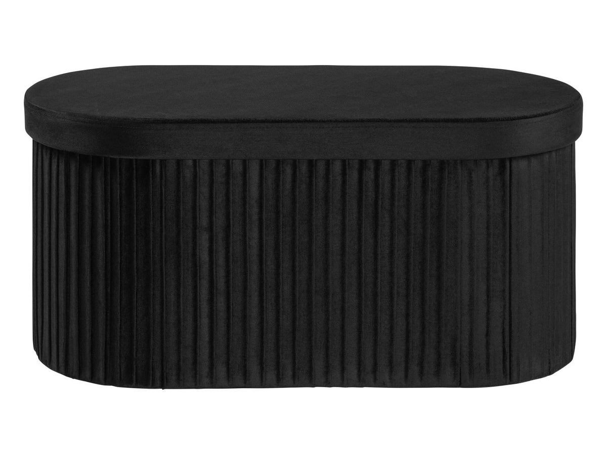 Banc en velours doux