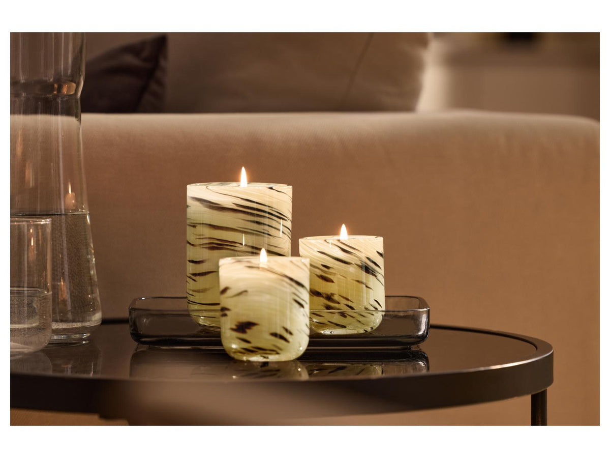 Bougie parfumée en verre