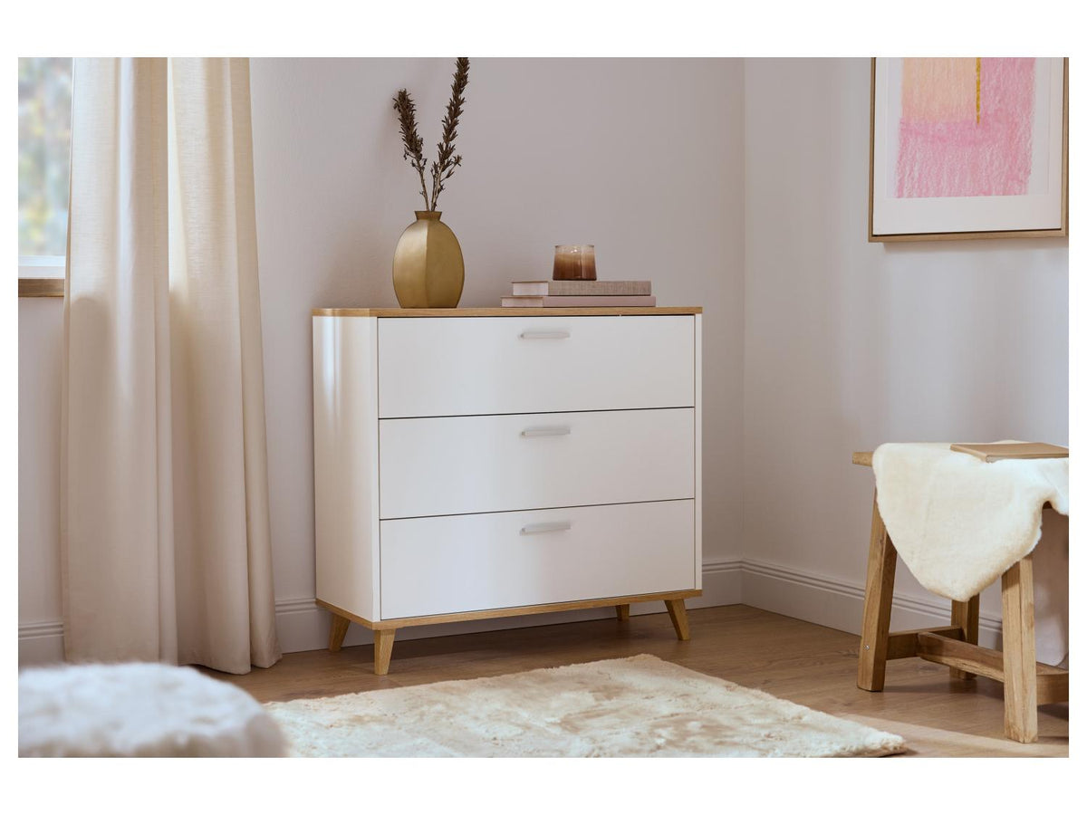 Commode « CORFU » avec 3 tiroirs