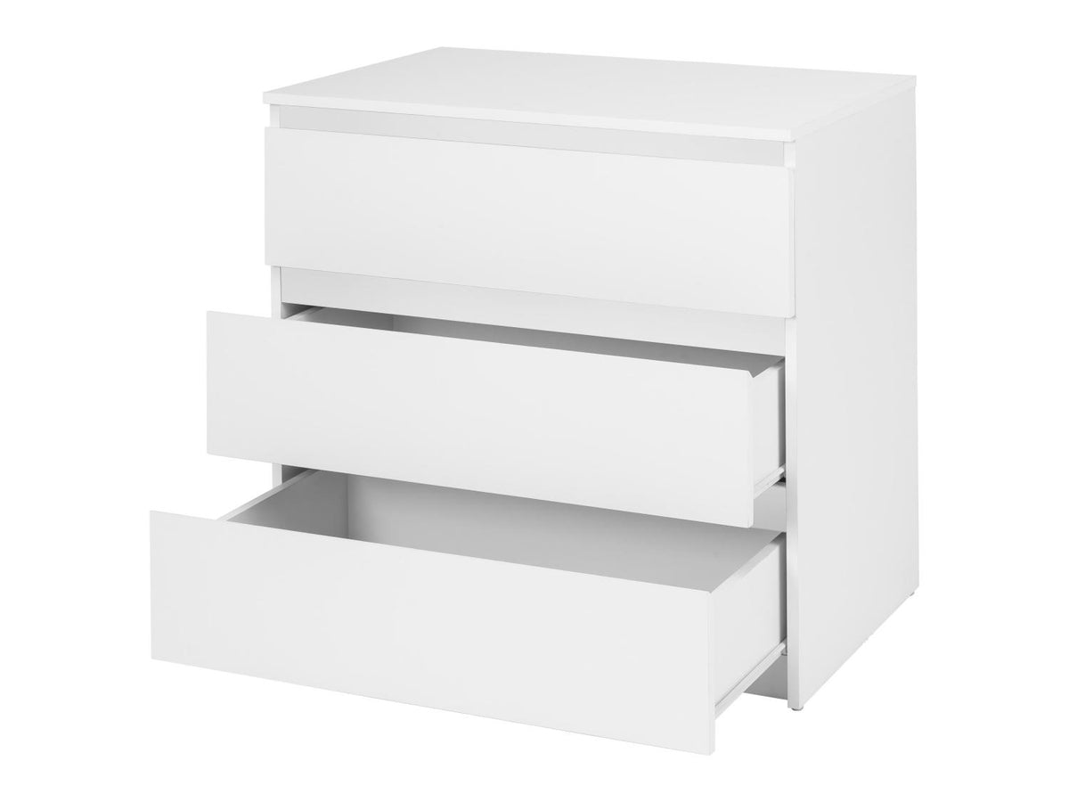 Commode Genève, 80 x 78 x 48 cm, blanche