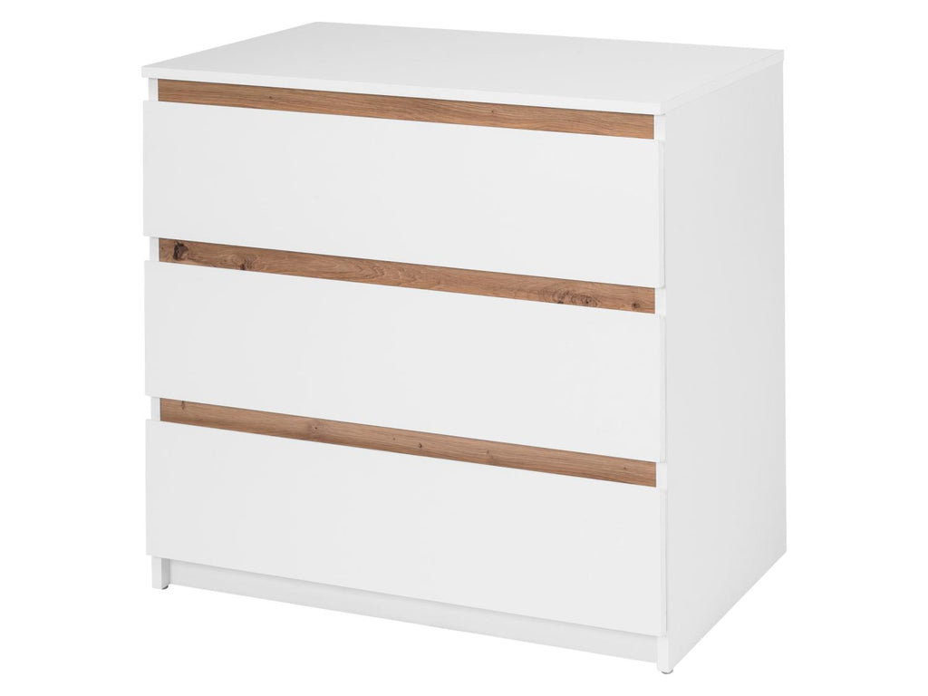 Commode Genève, 80 x 78 x 48 cm, blanche