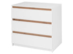 Commode Genève, 80 x 78 x 48 cm, blanche