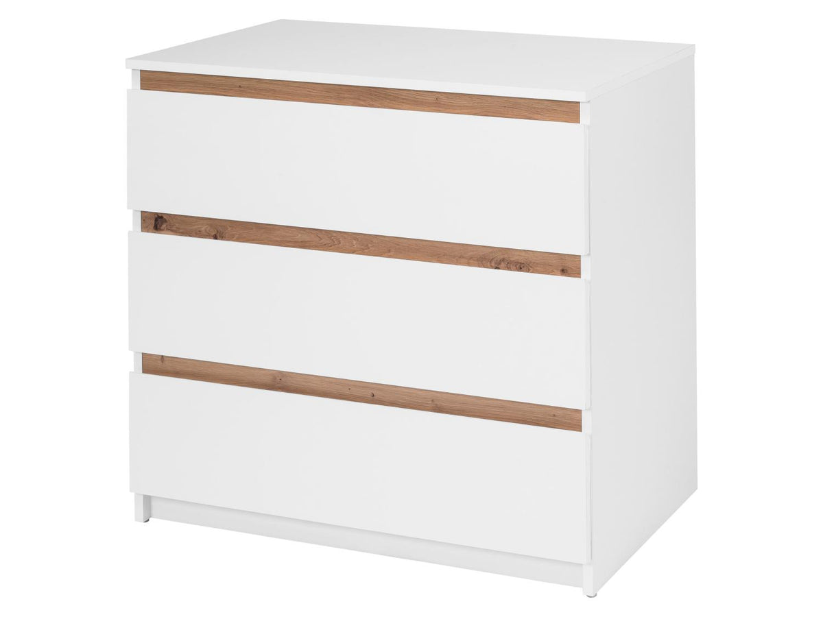 Commode Genève, 80 x 78 x 48 cm, blanche