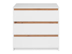 Commode Genève, 80 x 78 x 48 cm, blanche