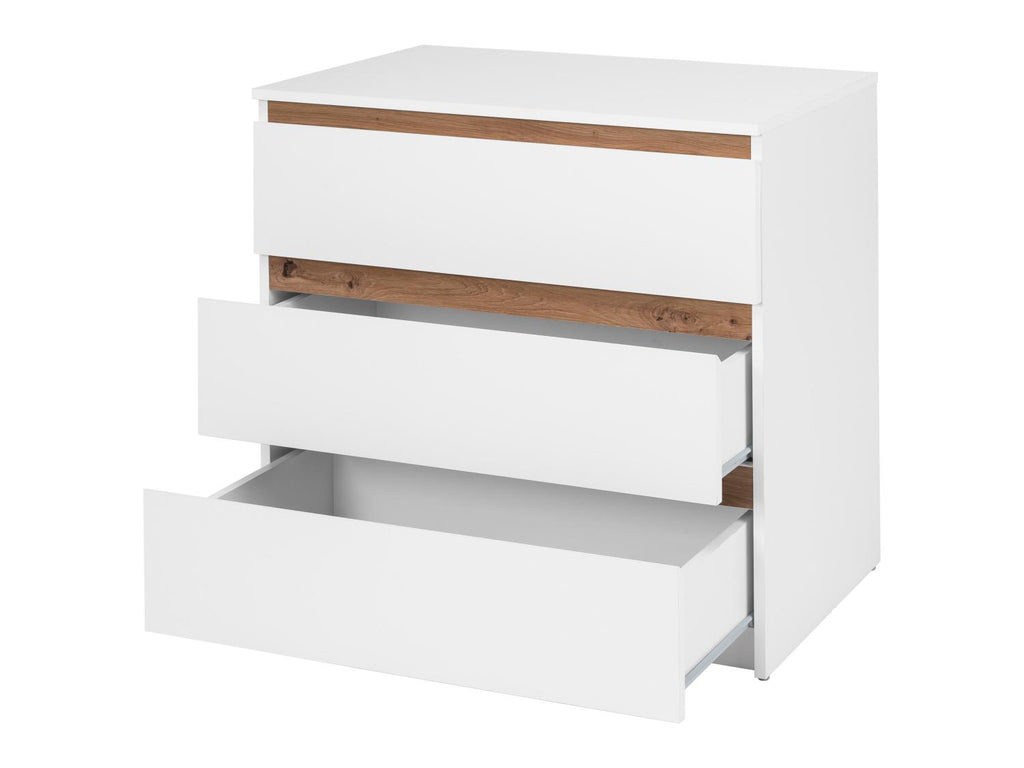 Commode Genève, 80 x 78 x 48 cm, blanche