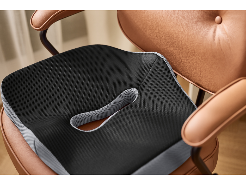 Coussin à mémoire de forme pour coccyx