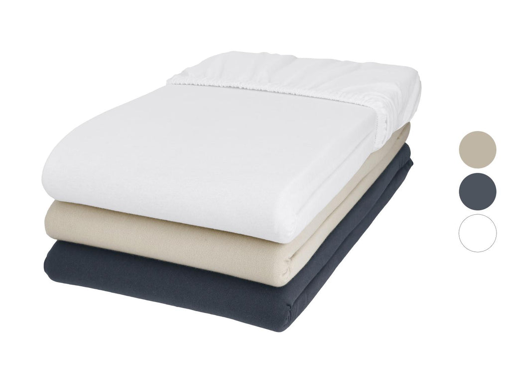 LIVARNO Drap-housse bi-élastique, 90-100 x 200 cm