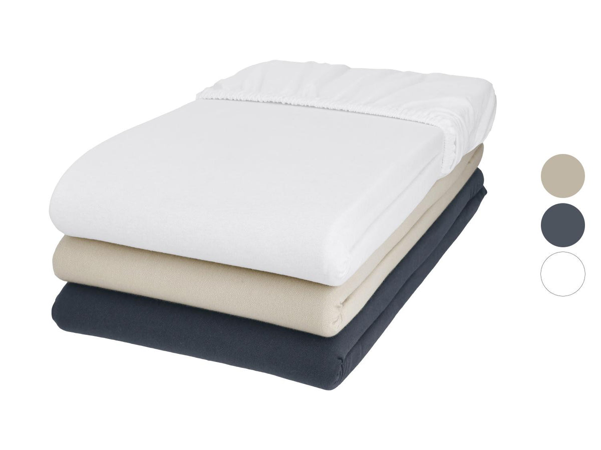 LIVARNO Drap-housse bi-élastique, 90-100 x 200 cm