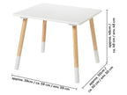 Ensemble table et chaise pour enfants