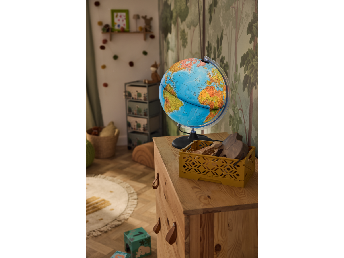 Globe terrestre lumineux, Ø 30 cm