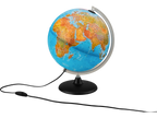 Globe terrestre lumineux, Ø 30 cm