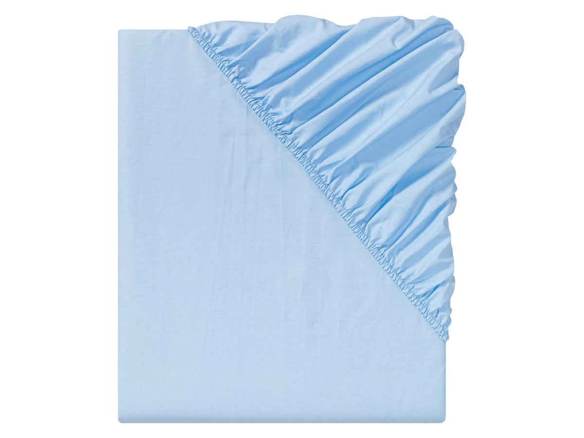 Drap-housse en percale, 180-200 x 200 cm