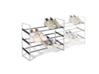 Étagère à chaussures extensible