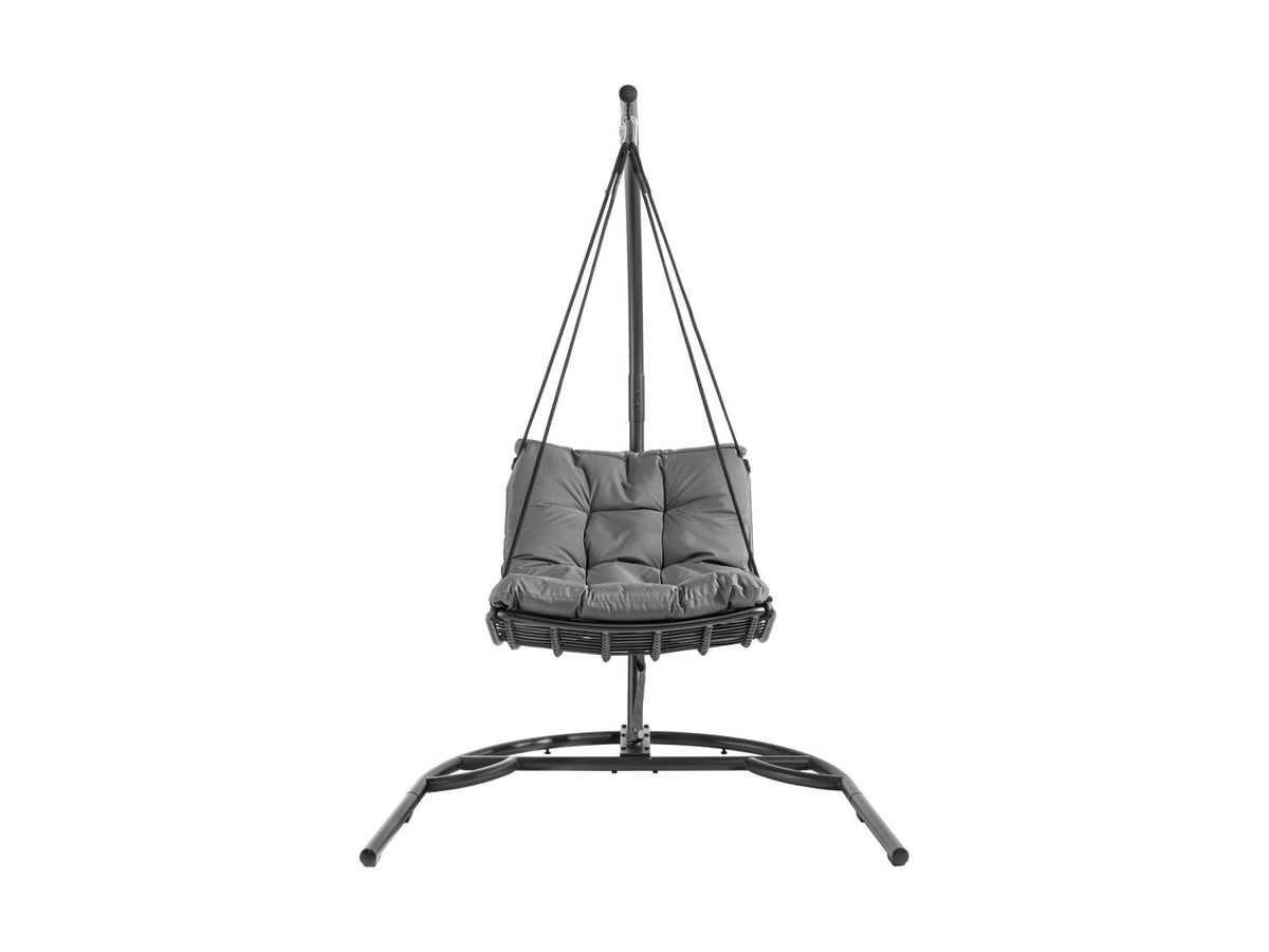 Fauteuil suspendu avec support en acier