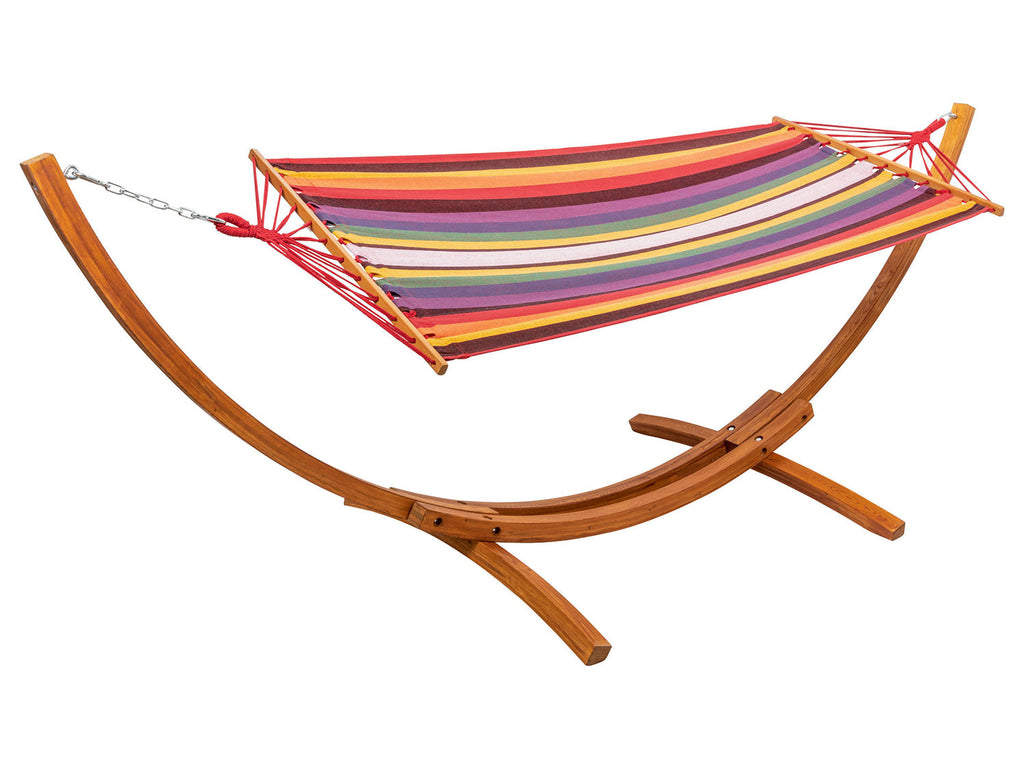 Hamac avec support en bois