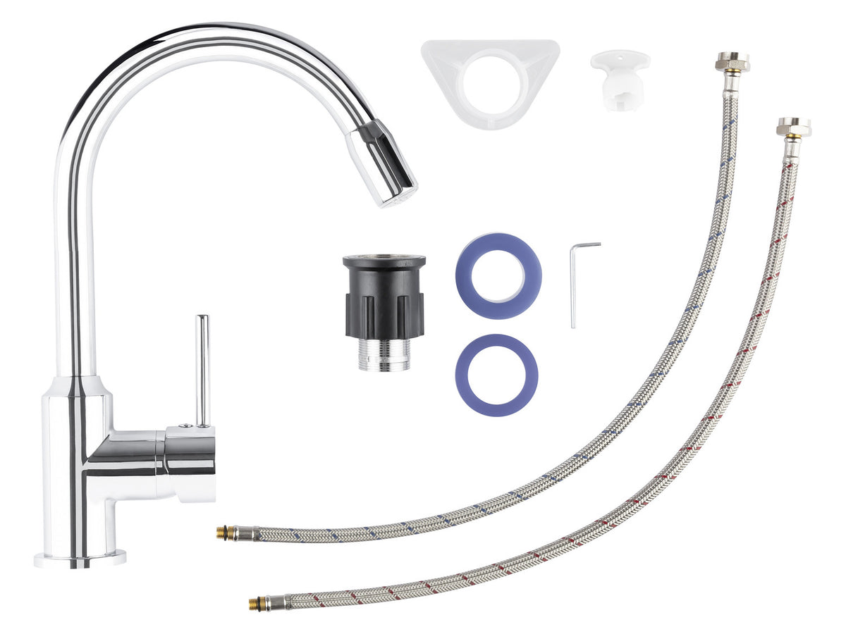 Mitigeur robinet d’évier à LED