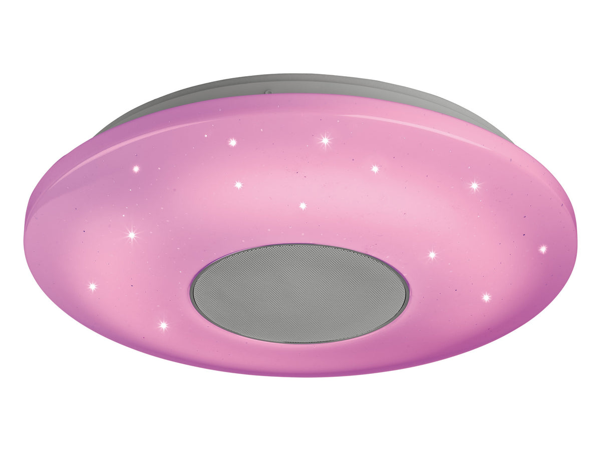 Plafonnier à LED avec haut-parleur Bluetooth