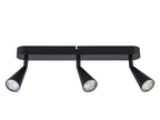 Plafonnier LED, 3 spots, blanc chaud