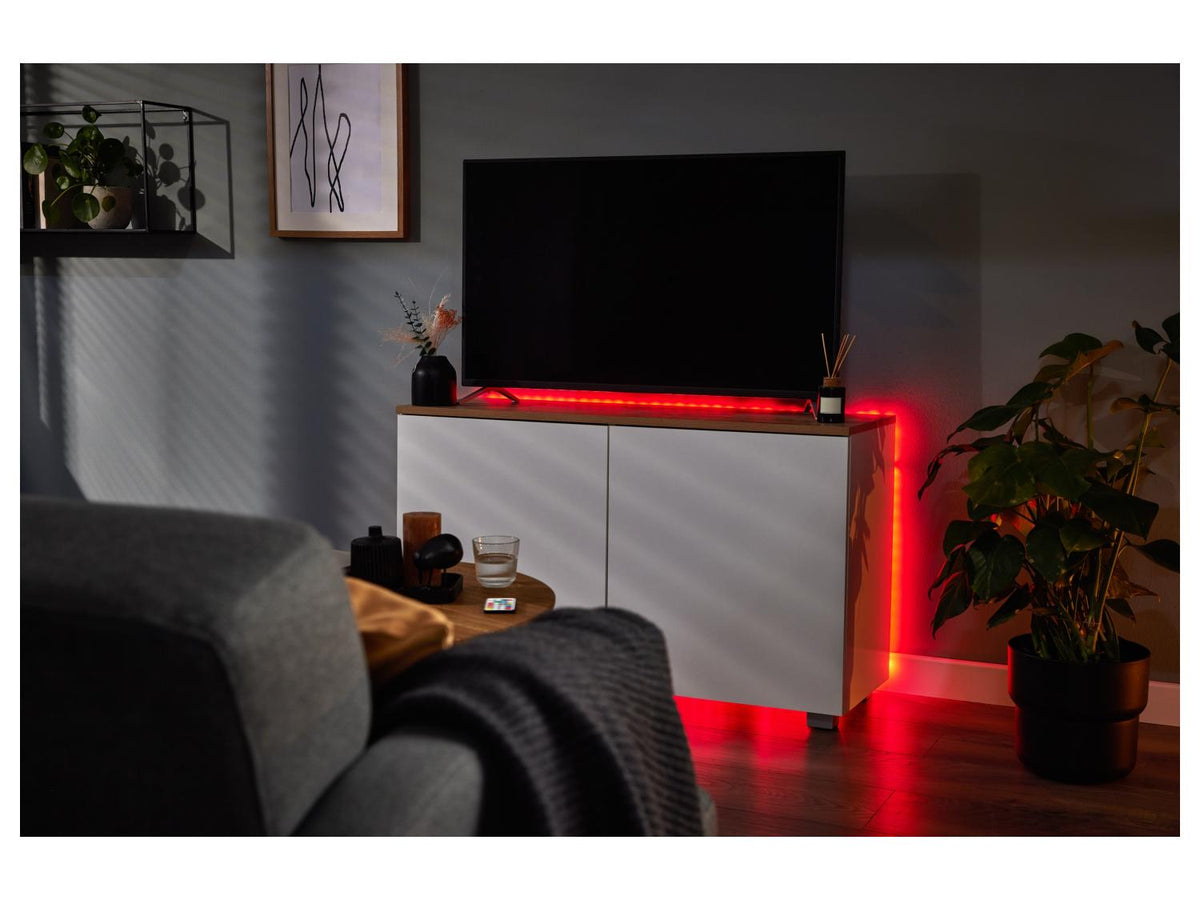 Ruban LED 5 m, avec télécommande
