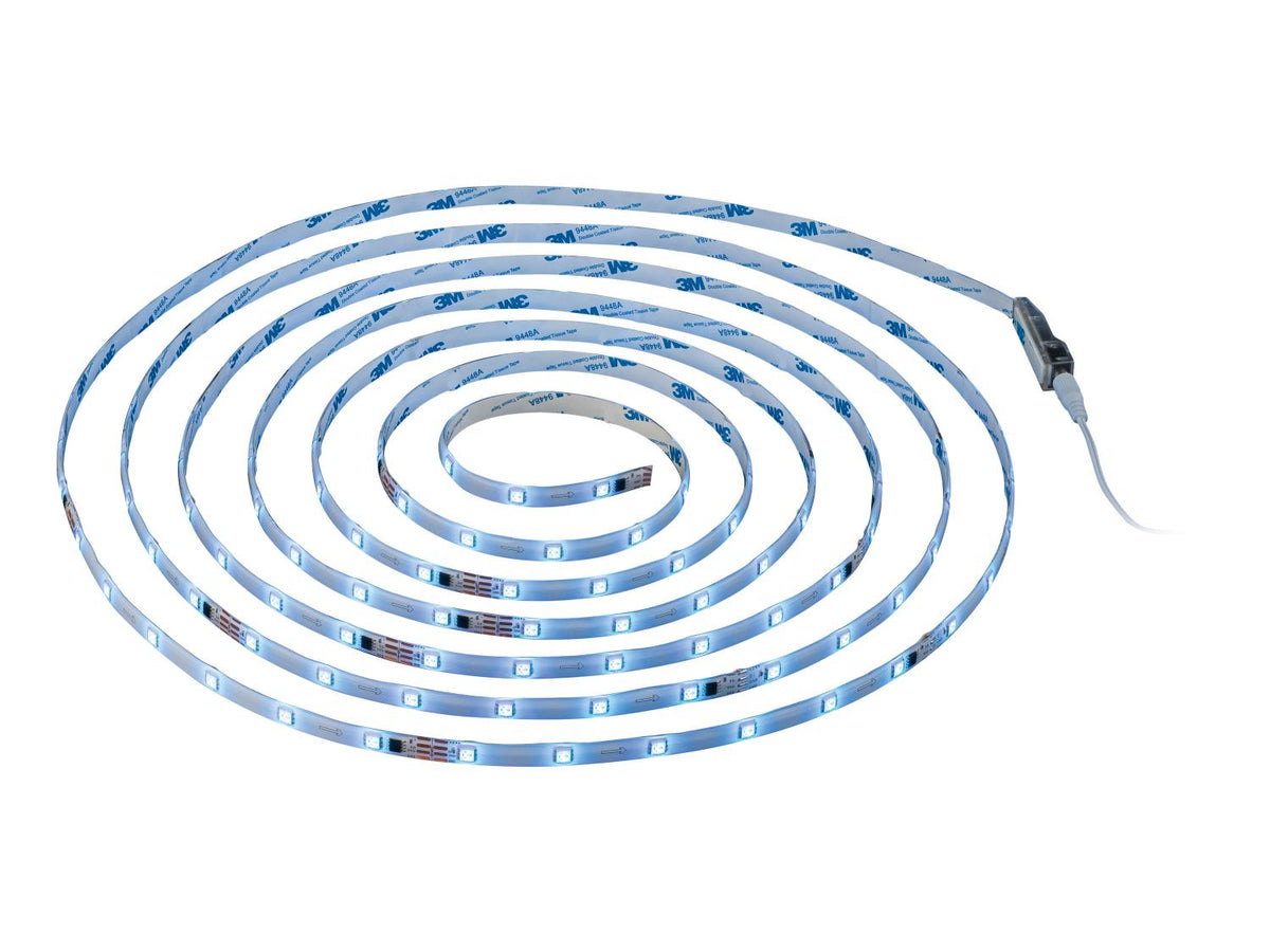 Ruban LED 5 m, avec télécommande