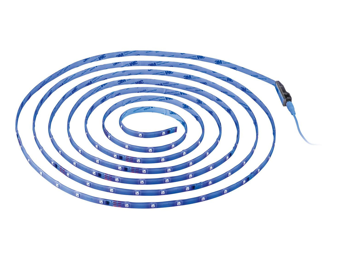 Ruban LED 5 m, avec télécommande