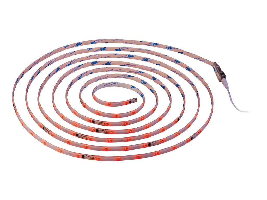 Ruban LED 5 m, avec télécommande