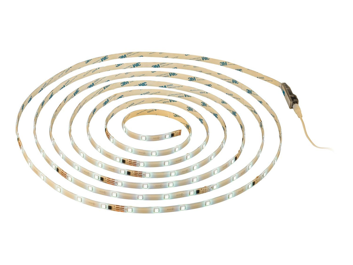 Ruban LED 5 m, avec télécommande