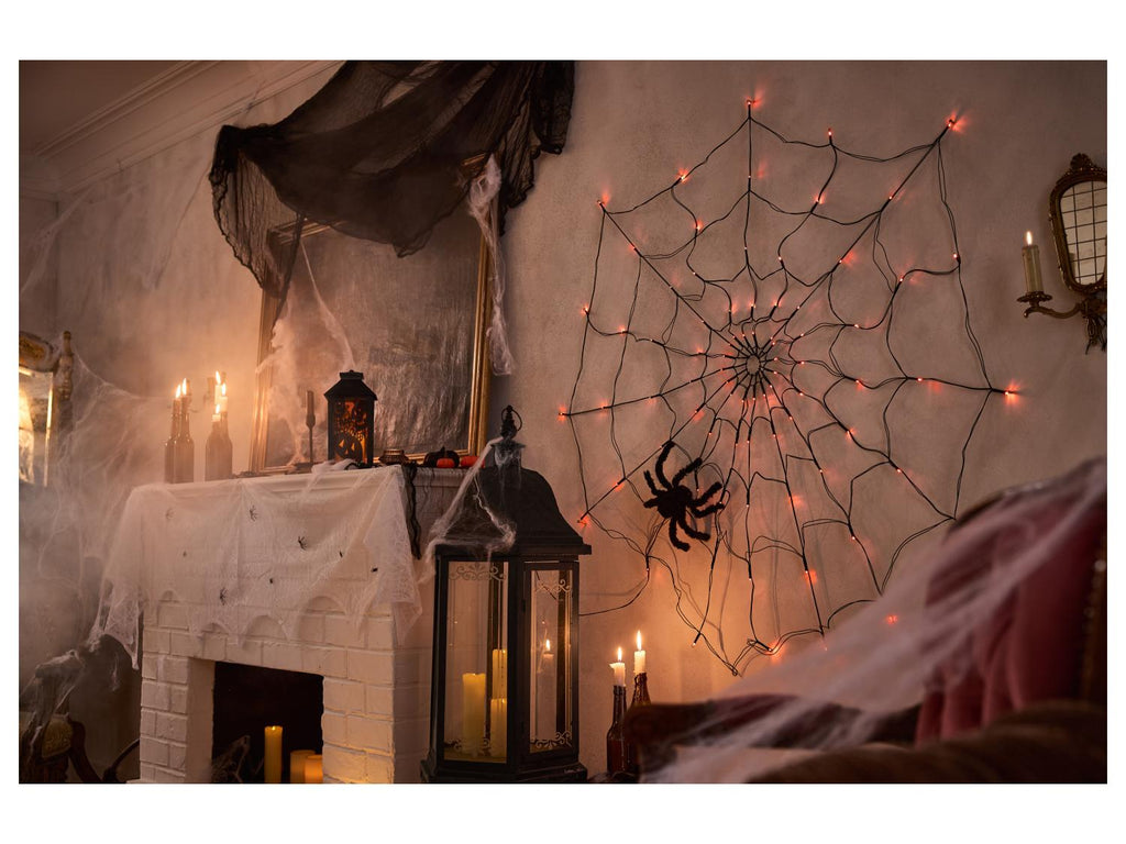 Toile d’araignée à LED