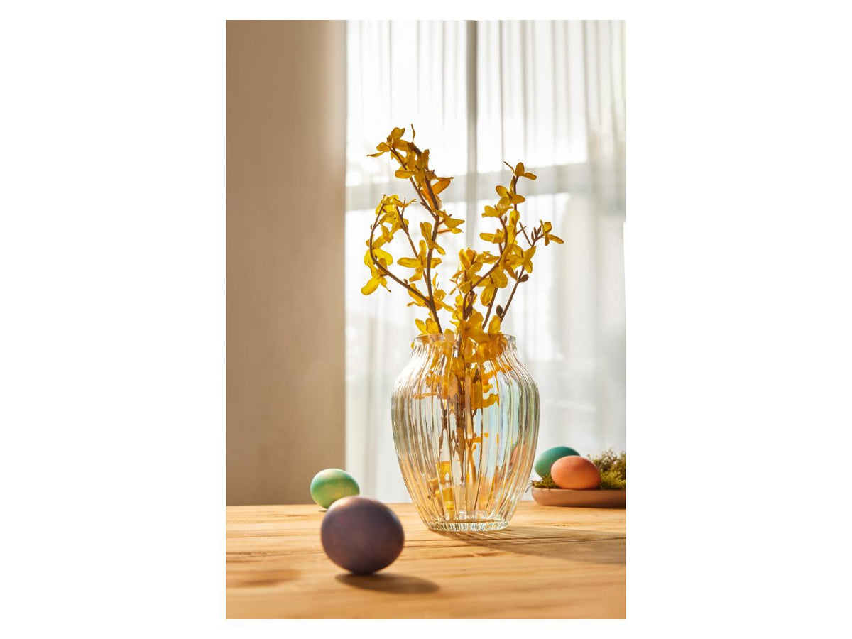 Vase à surface irisée