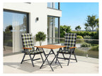 Lot de 2 fauteuils pliants Valencia