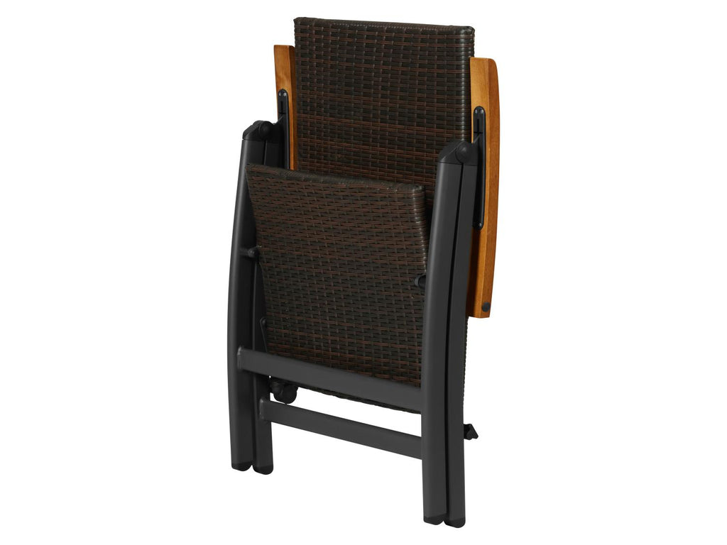 Lot de 2 fauteuils pliants Valencia