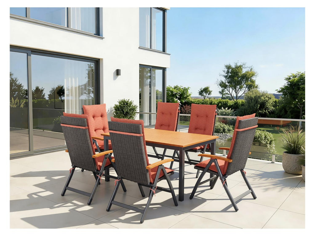Lot de 2 fauteuils pliants Valencia