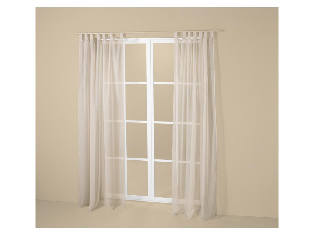Lot de 2 rideaux panneaux