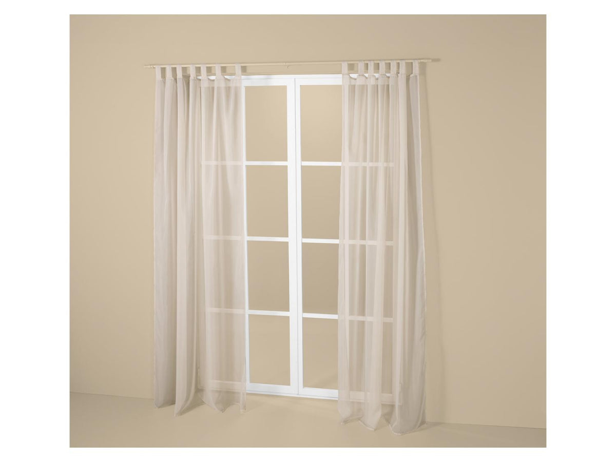 Lot de 2 rideaux panneaux