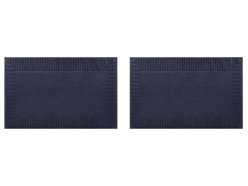 Lot de 2 tapis de douche en éponge